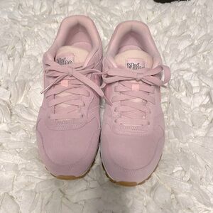 Nike-Pink suede women’s size 7.5